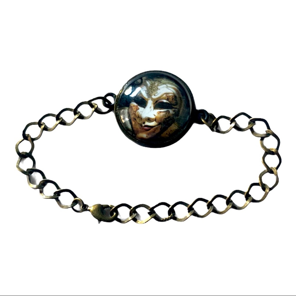 Bracelet Mardi Gras mask